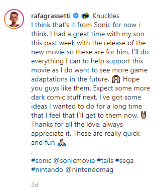 Sonic The Movie Inspires New Artwork by Father for his Son 2