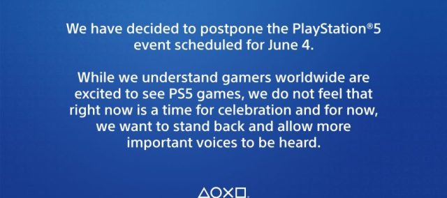 sony cancels ps5 event