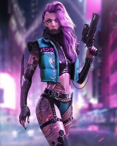 12 Cyberpunk 2077 Fanart Images You'll Love Until December 11 cyberpunk 2077 fanart punk rock style