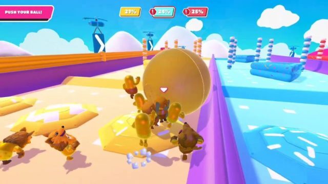 fall guys mini-games rock n' roll