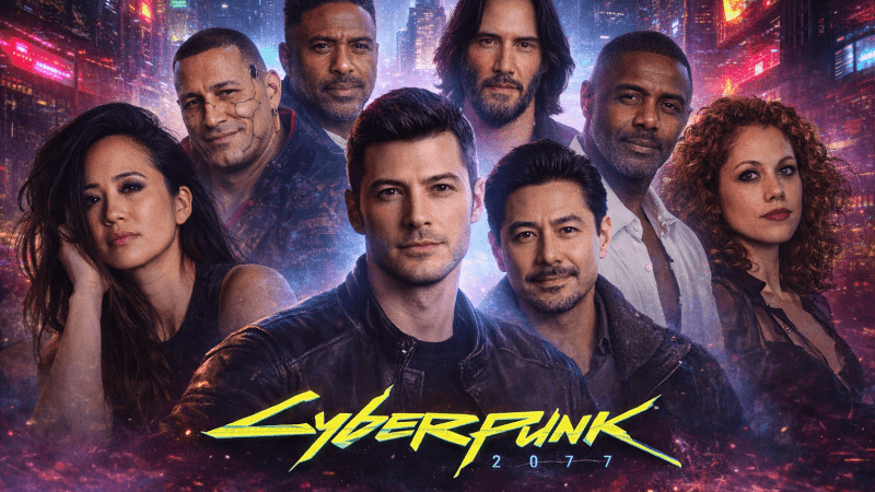 cyberpunk 2077 voice actors