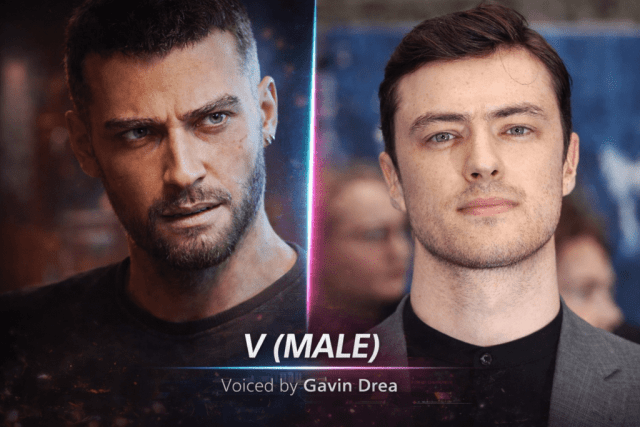 cyberpunk 2077 male v voice actor