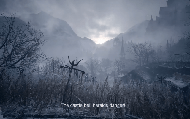 resident evil 8 environment