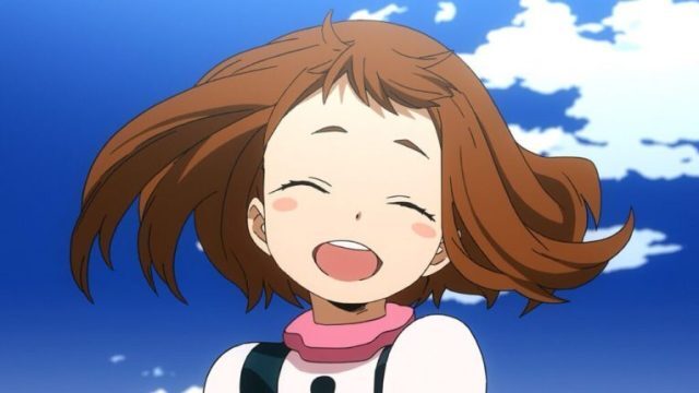 my hero academia female characters: Uraraka Ochaco