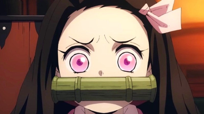 nezuko bamboo muzzle