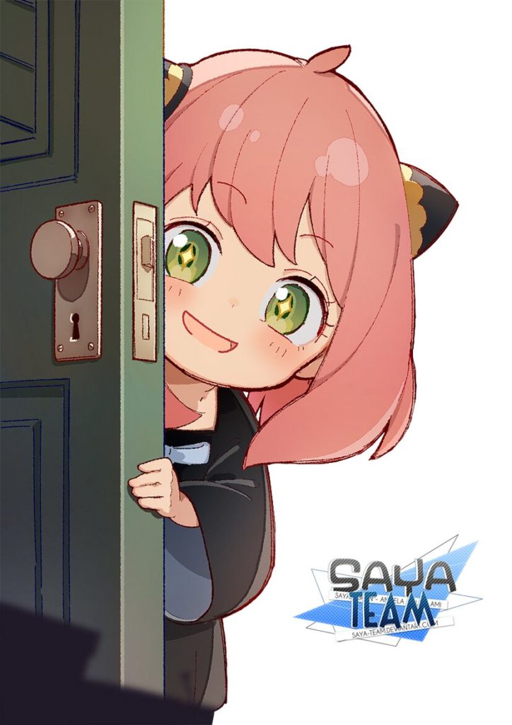 gritty gamer anya forger fanart 3