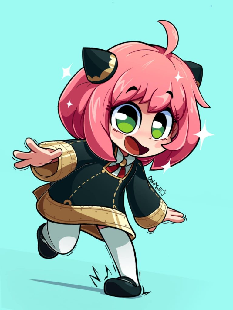 gritty gamer anya forger fanart 4