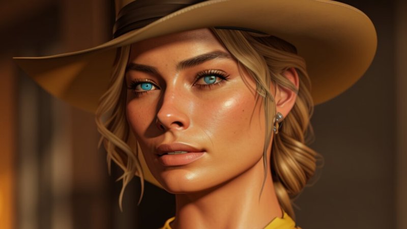 margot robbie as sadie cover image