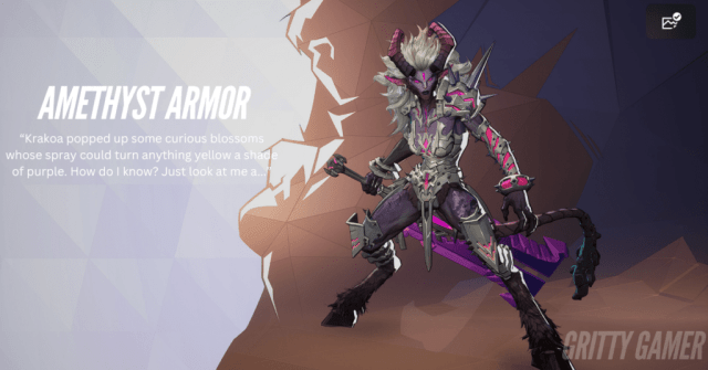 magik marvel rivals skin amethyst armor dark child